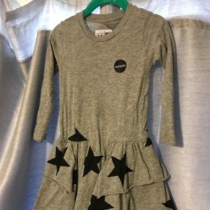 nununu 3-4 Size Gray Dress Worn Once Good Cond